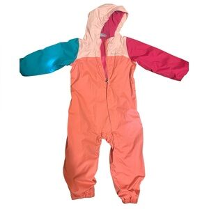 Girls Columbia Rainsuit